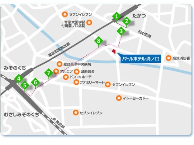Pearl Hotel Mizonokuchi Kawasaki  Dış mekan fotoğraf